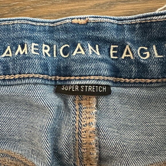 American Eagle Super Stretch Curvy Hi-Rise Shortie Shorts Size 6 - Picture 6 of 6